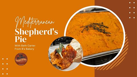 Mediterranean Shepherd's Pie (With Sweet Potatoes and Lamb!)