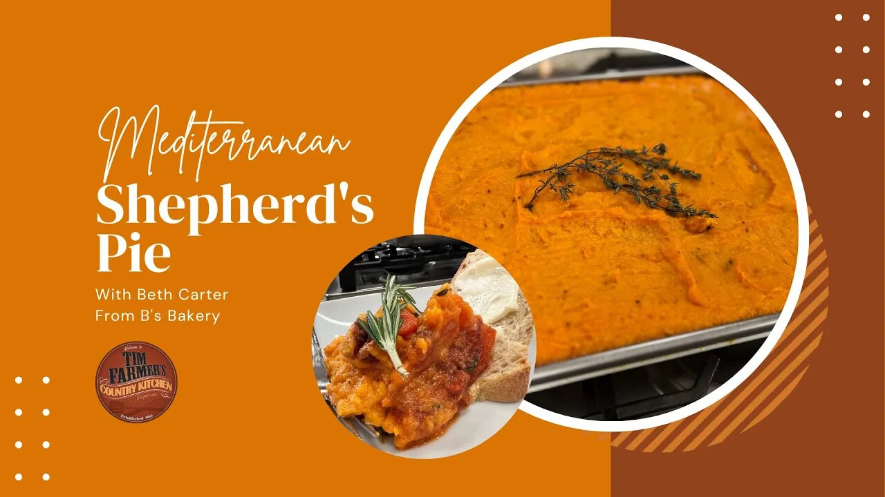 Mediterranean Shepherd's Pie (With Sweet Potatoes and Lamb!)