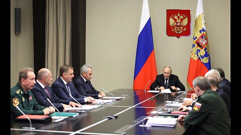 Vladimir Putin uspořádal operační setkání v Novo-Ogaryovo