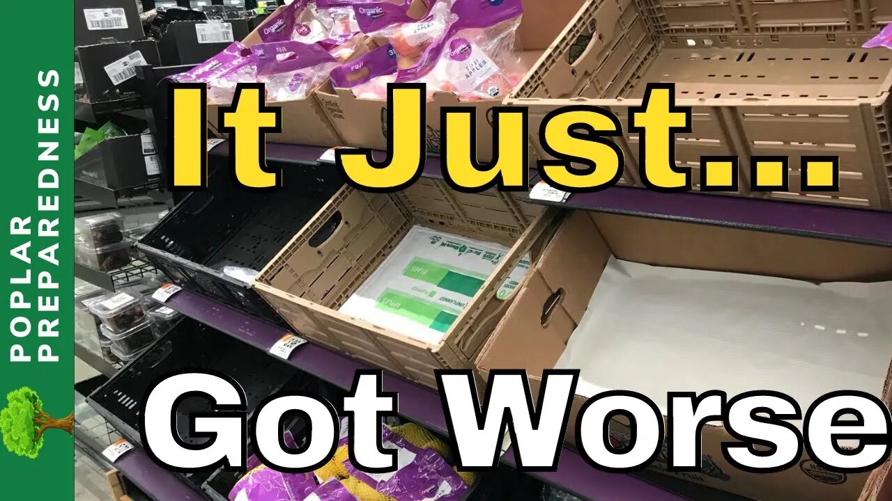 Pittsburgh Food Shortages UPDATE / Empty Shelves at Walmart & Grocery Stores (January 2022)