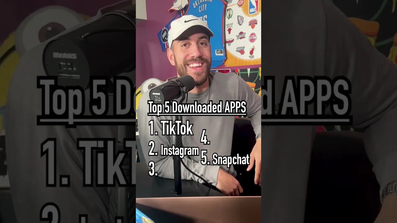 Guessing the TOP 5 MOST DOWNLOADED APPS!! #shorts #top5
