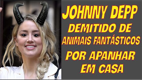 Porque Johnny Depp Foi Demitido de Animais Fantáticos_!