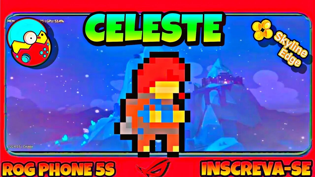 CELESTE - Game play teste no Egg NS Emulator Switch v4.0.5 roda no Skyline também + Configurações
