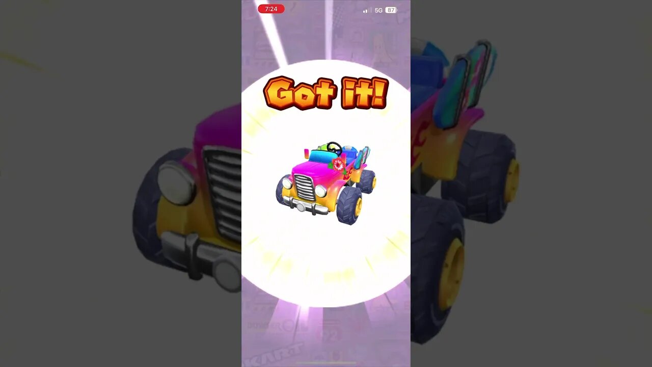 Mario Kart Tour - Tour Gift Gold Pipe Pull (4th Anniversary Tour)