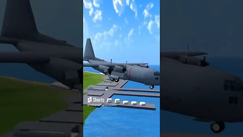 Flying a Noseless C-130 | Turboprop Flight Simulator #shorts