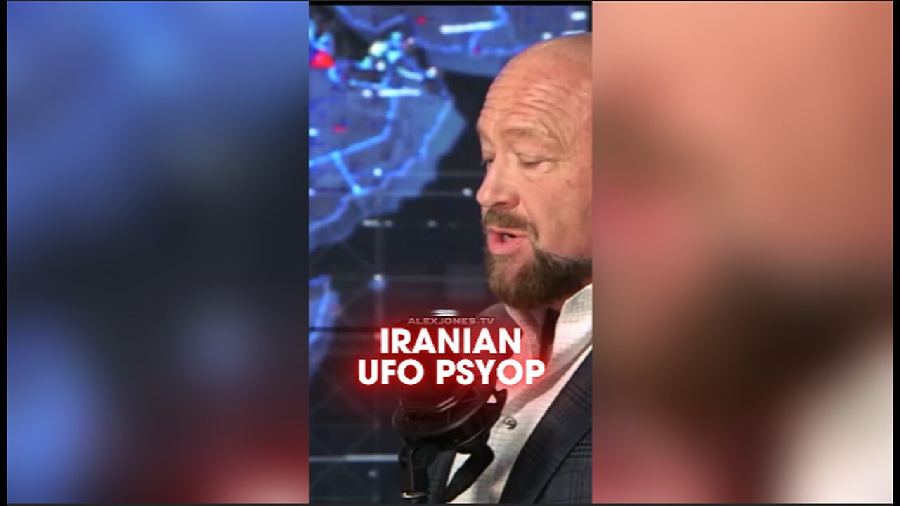 Alex Jones: Globalists Using Their UFO Drones To Push War With Iran - 12/11/24