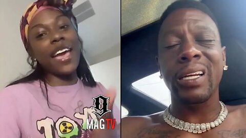 Omeretta Responds To Boosie's Comment After She Dissed Him In Her Freestyle Rap! 🤫