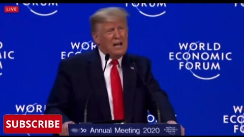 Trump @WEF: Remember this Call Out?