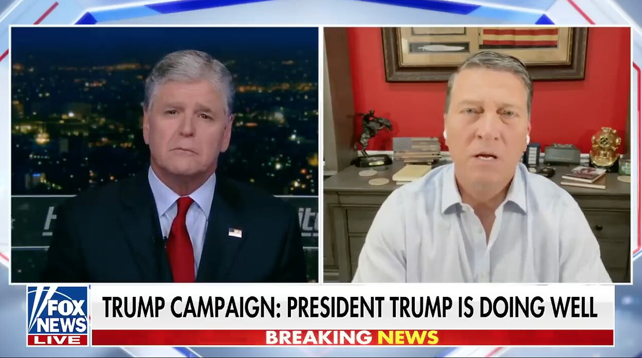 Hannity Speaks with Rep Ronny Jackson who’s nephew's neck was 'grazed' by assassin bullet