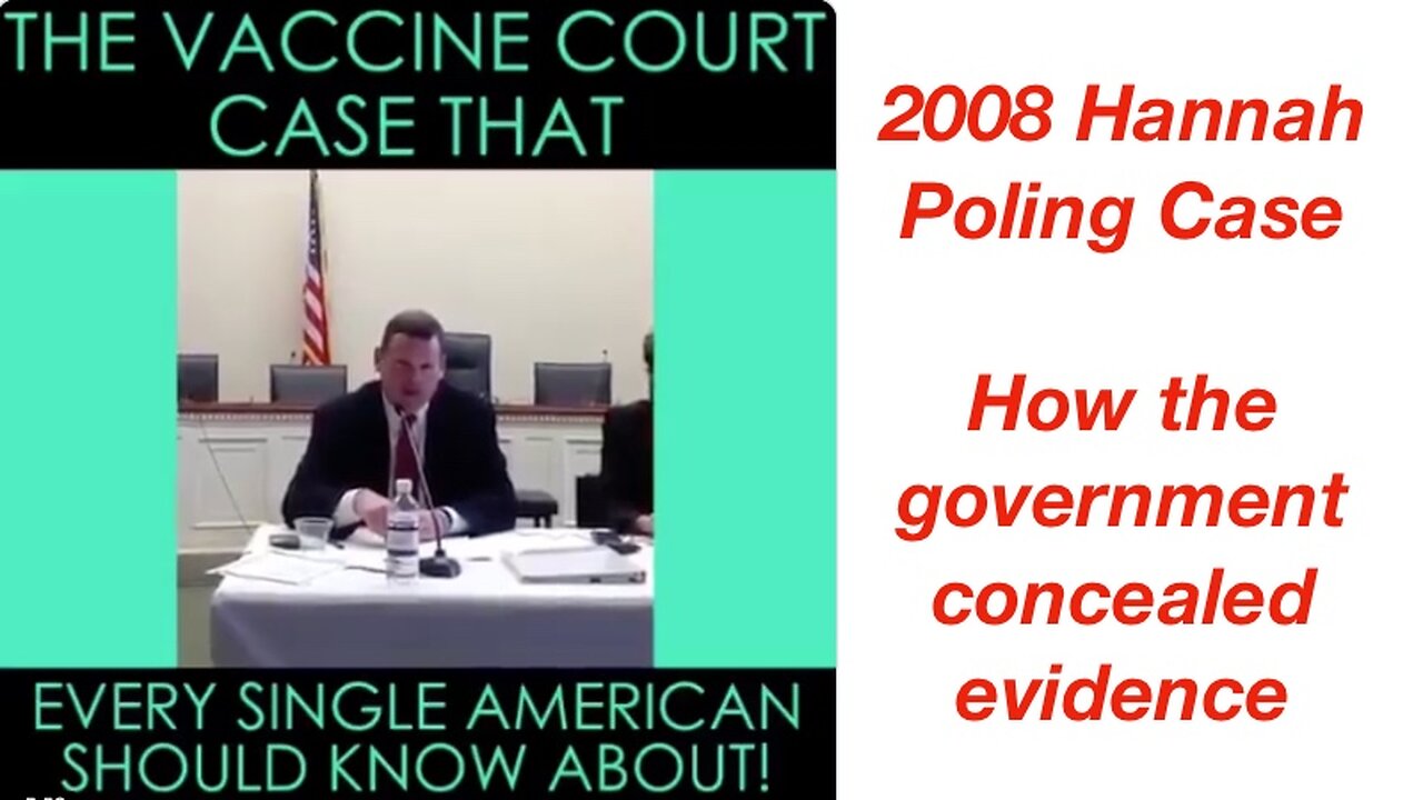 US DOJ with US HHS intentionally concealed critical material evidence of how vaccines cause autism.