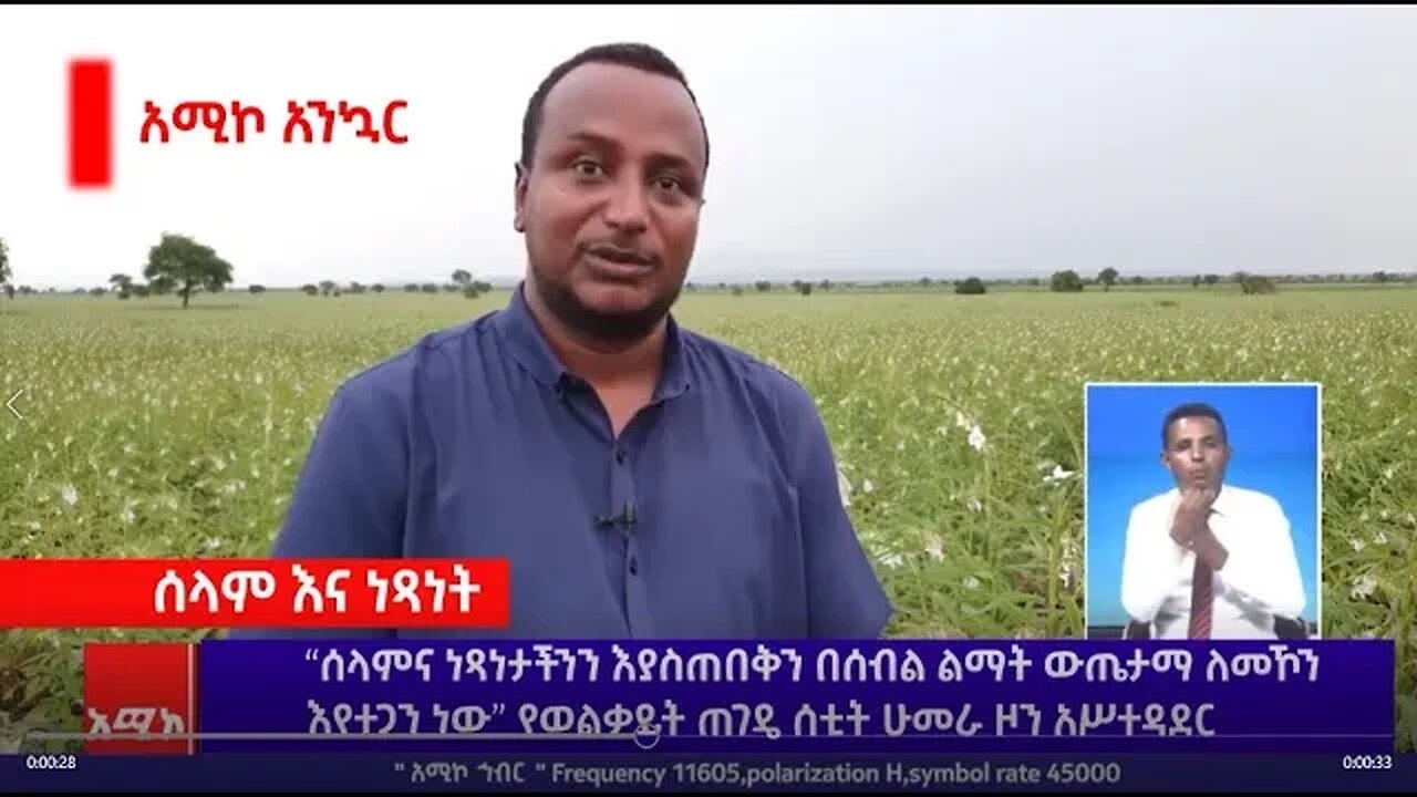 “ሰላምና ነጻነታችንን እያስጠበቅን በሰብል ልማት ውጤታማ ለመኾን እየተጋን ነው” የወልቃይት ጠገዴ ሰቲት ሁመራ ዞን አሥተዳደር