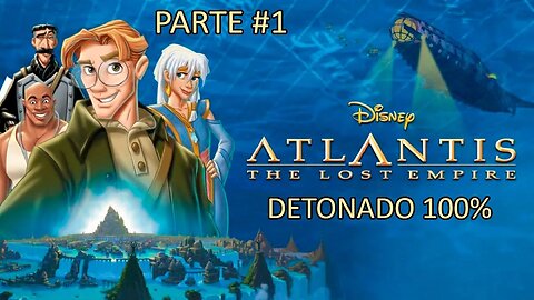 [PS1] - Disney's Atlantis: The Lost Empire - [Parte 1 - Withmore's Mansion] - Detonado 100%