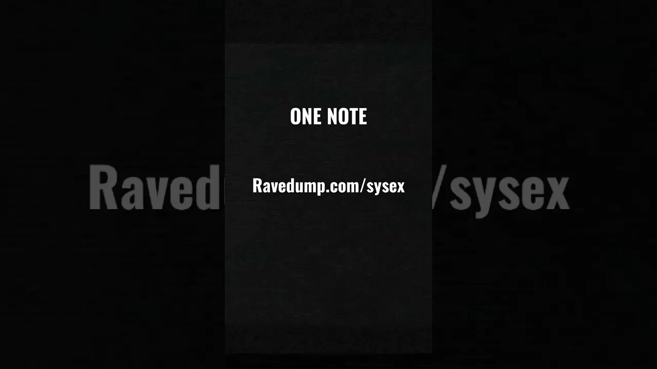 ONE NOTE EVOLVED | Access Virus Acidtones classic patches #MIDI #DUMP #ravedump 128 Synth Patches OG