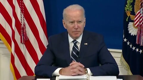 Biden Stares Blankly Ahead While Ignoring Reporters' Questions