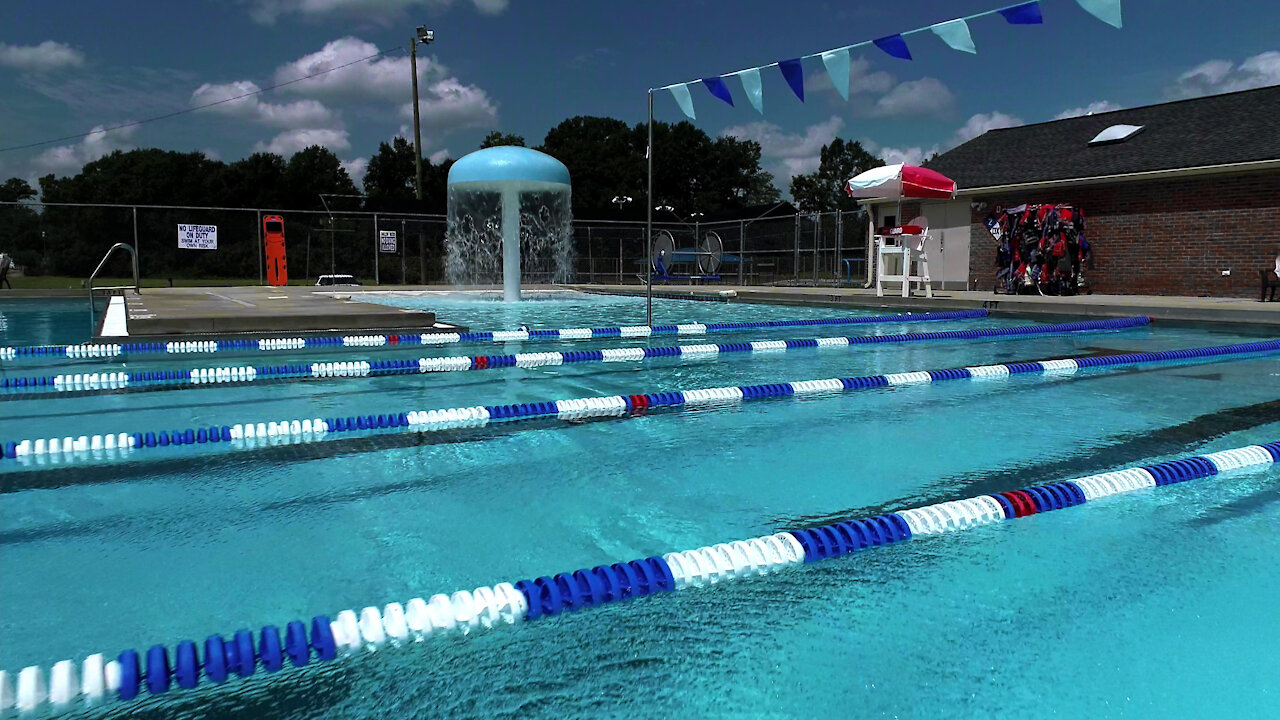 Wylie Street Swimming Pool Lancaster SC 4k