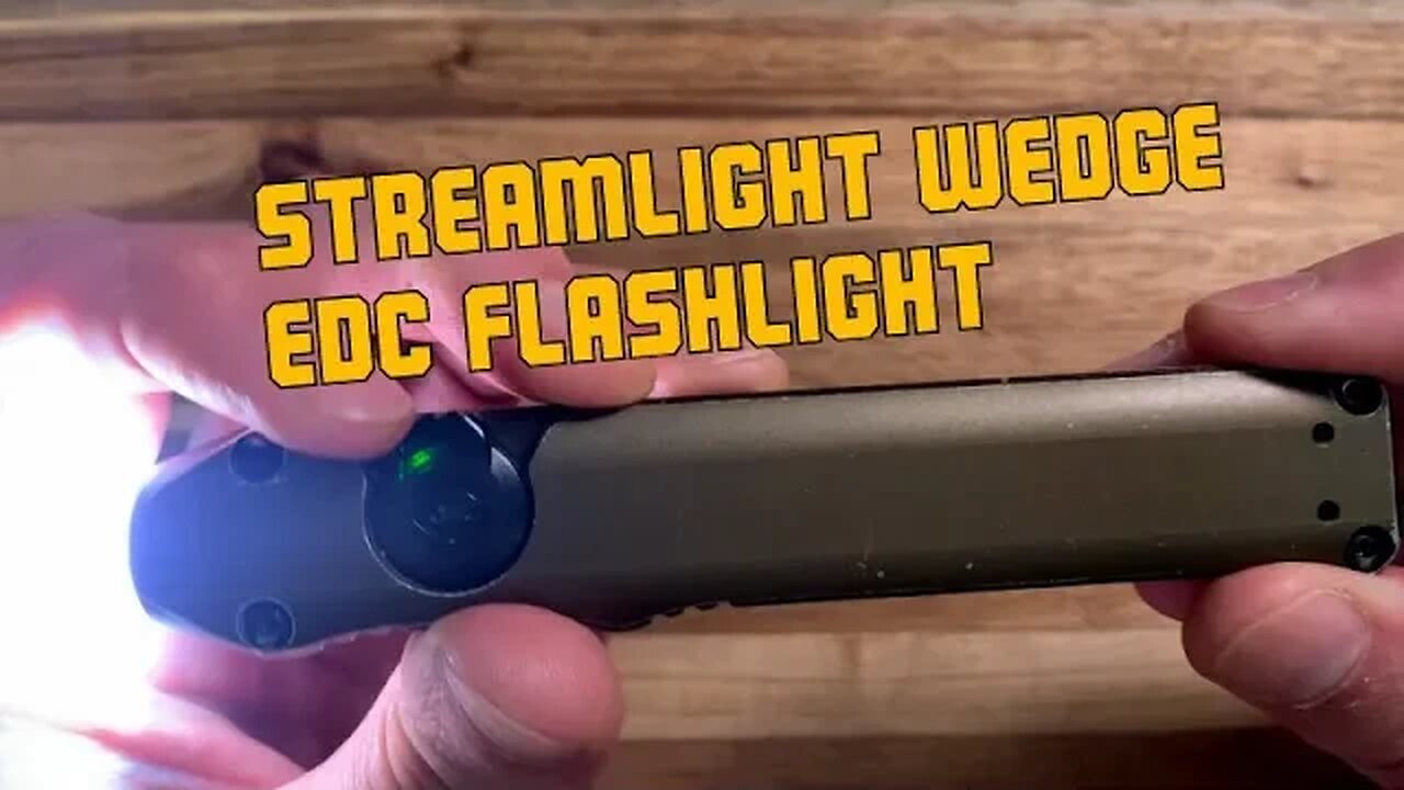 Streamlight Wedge EDC flashlight in 60 seconds