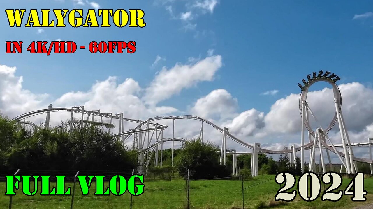 Why not to visit this park! - Walygator Vlog 2024 [4K/HD - 60 FPS]