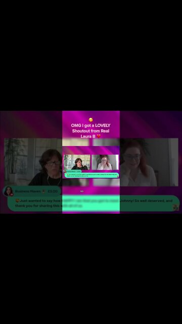 AWWW I got a lovely shoutout from Real Laura B today ❤️🥰🥰🥰 Happy Days! And Im gonna reiterate th