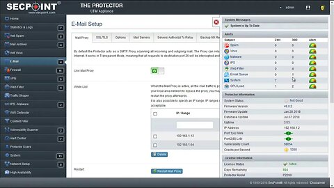 SecPoint Protector UTM Firewall Powerful V48