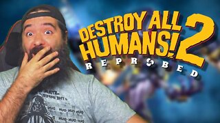 Playing Destroy All Humans 2! for the FIRST TIME EVER! (ps5)