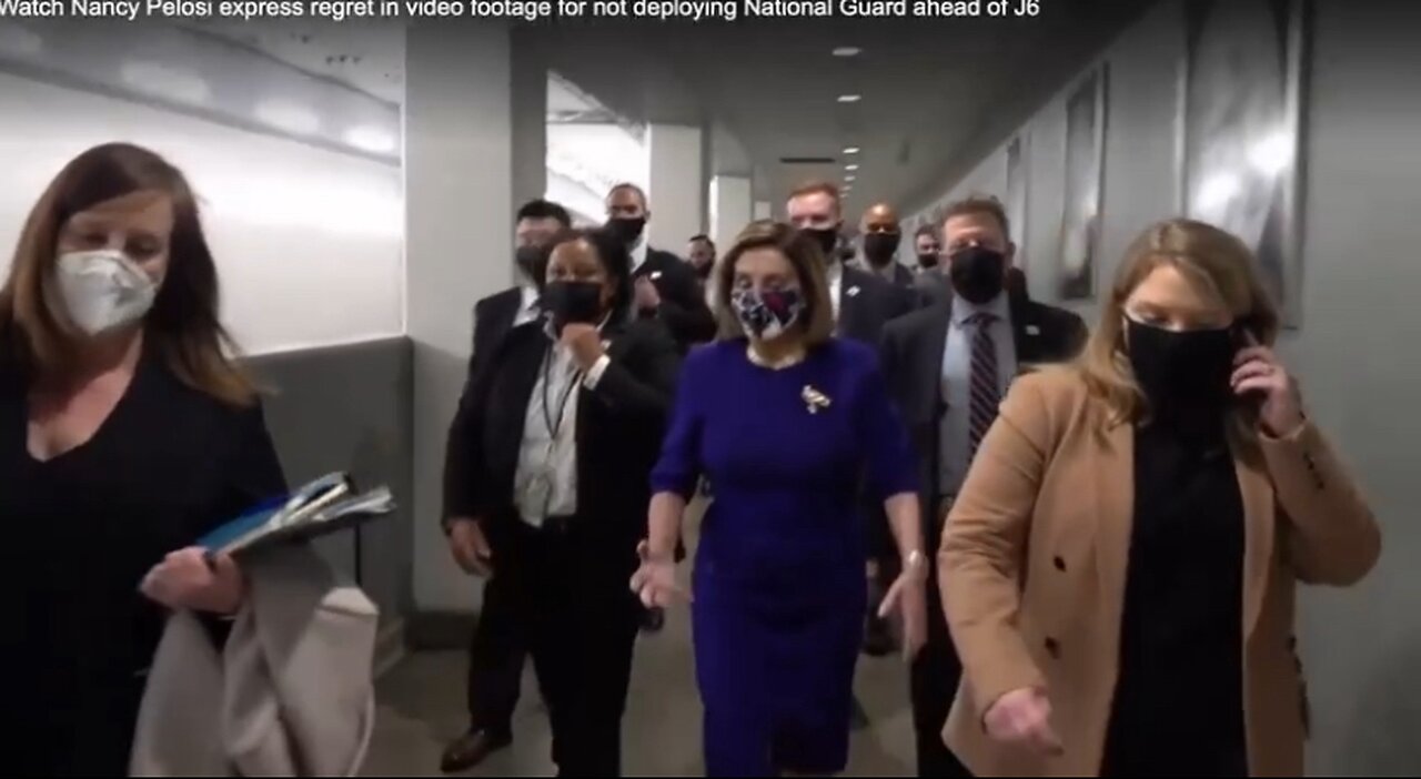 Pelosi admitting she F**ked Up on January 6 while her daughter filmed