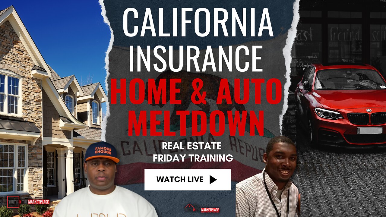 California’s Insurance Meltdown! Home & Auto Crisis Unfolds 🚨🏠🚗