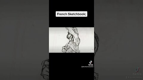 My Trip to France Sketchbook