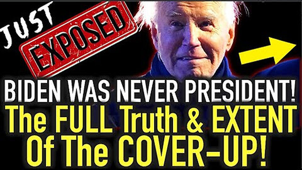 Just Exposed: Biden Was Never President! The Full Truth & Extent Of the Cover-Up!