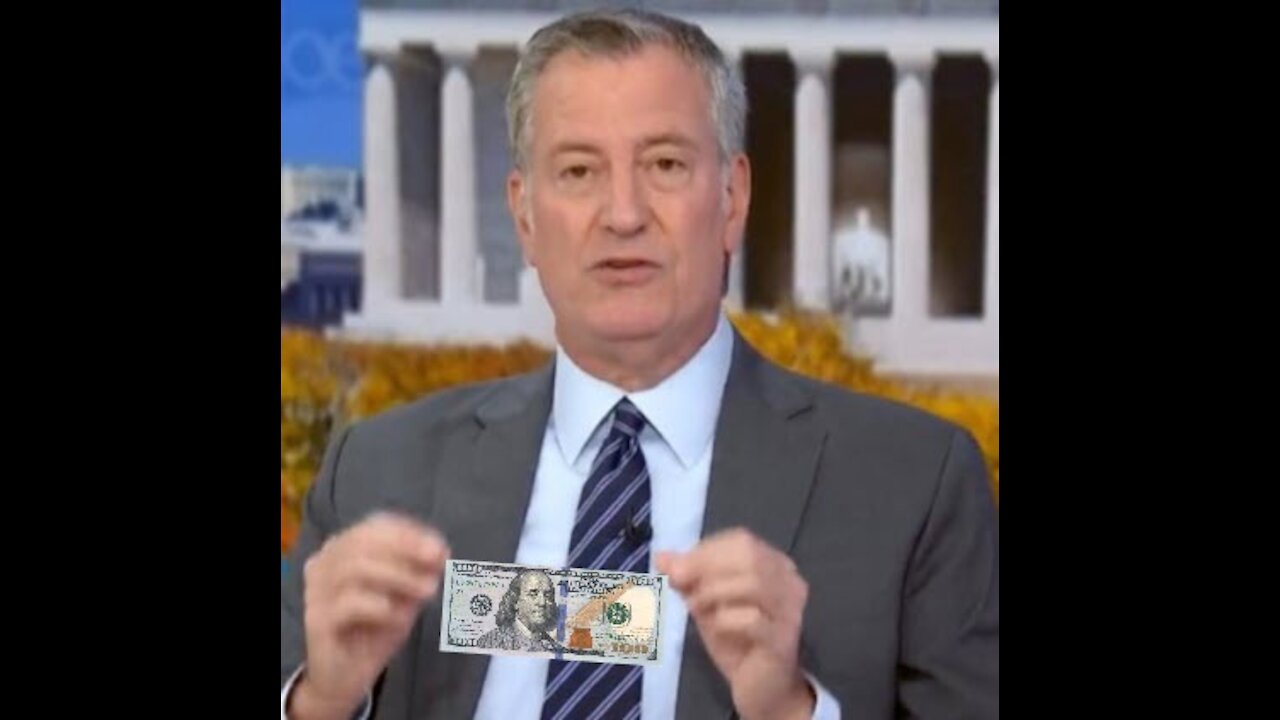 NYC De Blasio bribes the kids with $100 to get a experimental COVID "vaccine"