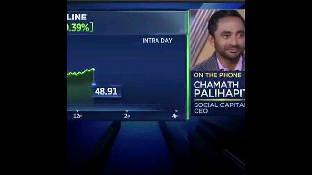 CNBC Host Shocked As Billionaire Chamath Palihapitiya Exposes Live On National Television