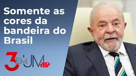 Deputado federal do PL quer impedir Lula de usar vermelho em peças do governo