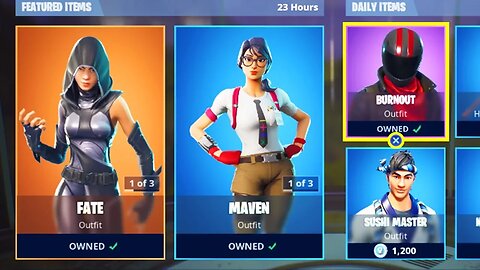 The NEW SKINS in Fortnite..