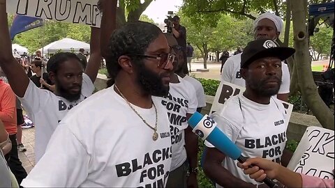 a Group called Black's for Trump speaking their truth