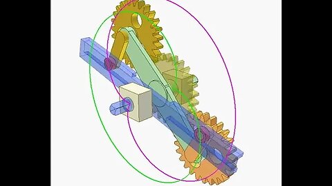 2088 Gear and linkage mechanism 14