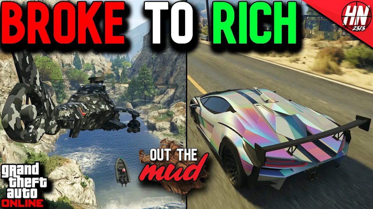 Out The Mud - Episode 34 | GTA Online E&E (Rags to Riches)
