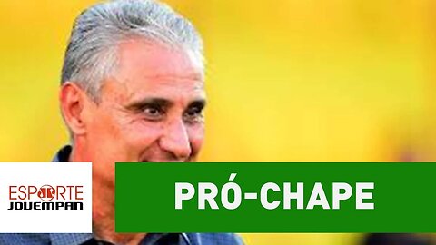 Tite relembra amistoso pró-Chape: "eu queria empatar"