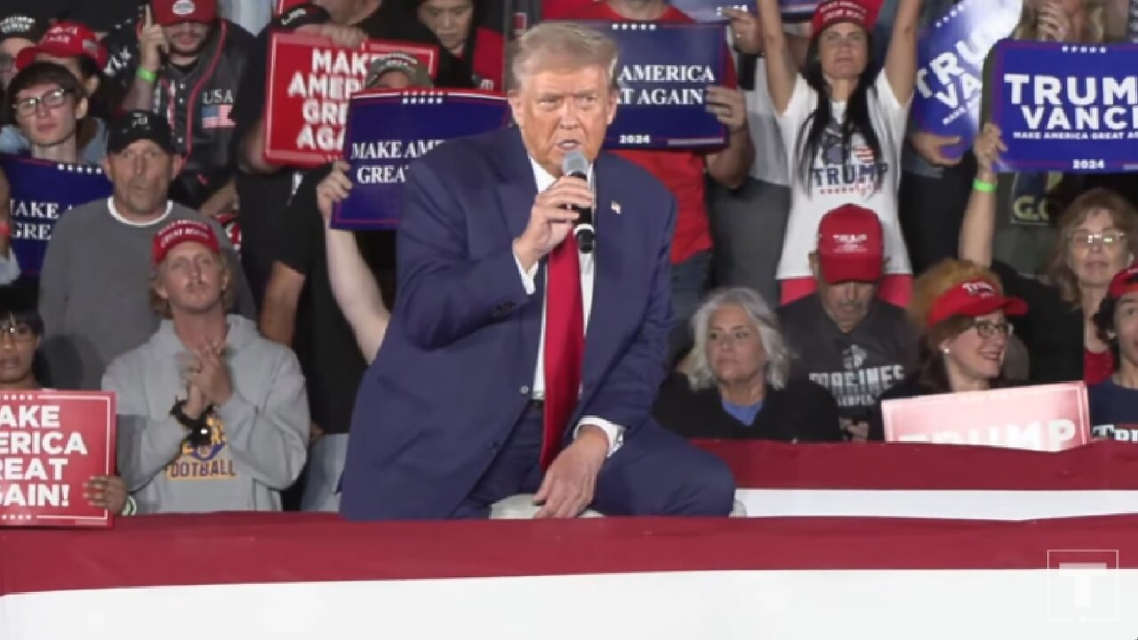 President Trump holds Town Hall in Warren, Michigan ~ September 27 2024