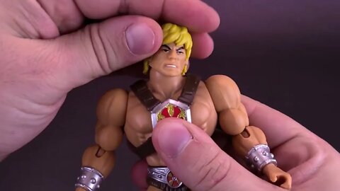 Mattel Masters of the Universe Origins 200X He-Man Figure @The Review Spot