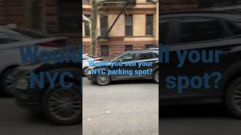 Would you sell your NYC street parking spot? #Shorts #Parking #NYC