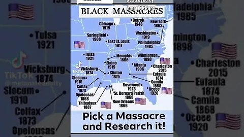 How The USA Massacred So Many Black-Owned Towns