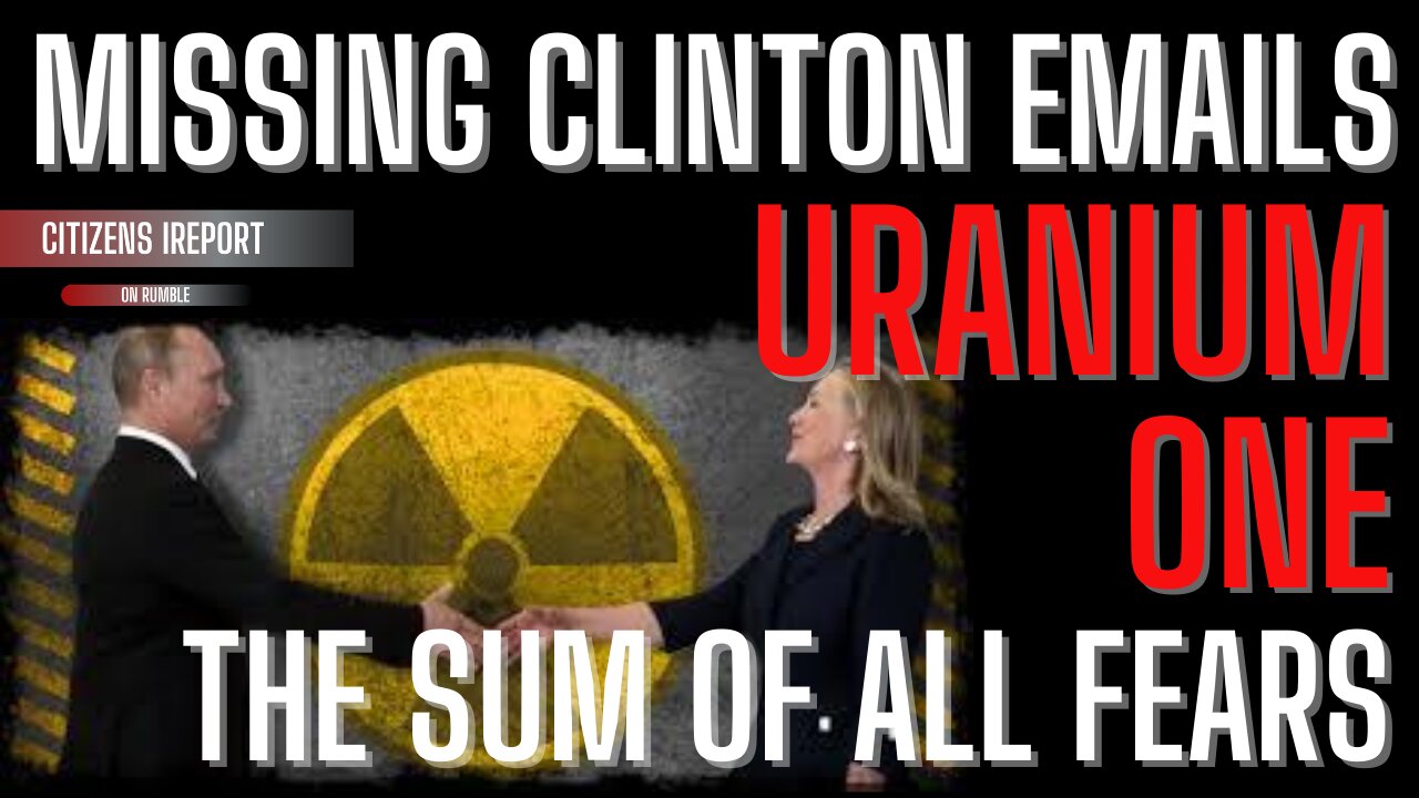 Missing Clinton Emails, U1, and The Sum of All Fears - The REAL Reason for the Russia HOAX