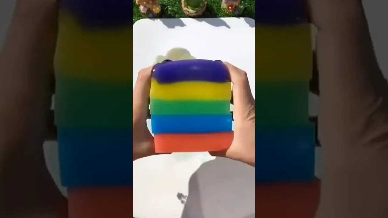 sponges with water asmr