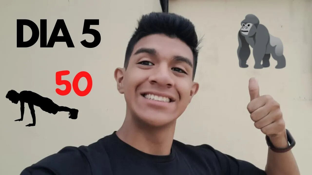 Día 5: 50 push-ups al día por 30 días 🐙