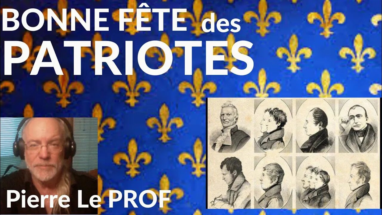 BONNE FÊTE DES PATRIOTES #164 #pierrecoulombe #pierreleprof
