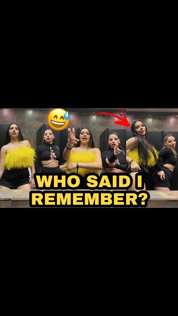WHO SAID I REMEMBER?😅😅😅