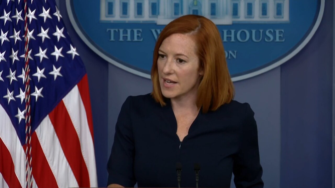 Psaki declines to disclose current number of covid-19 cases among White House staff