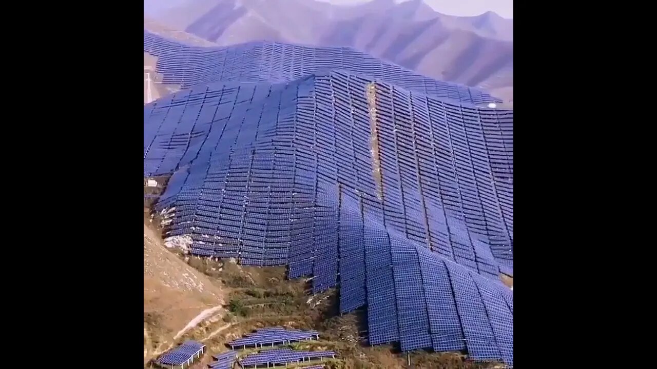 The Taihang solar farm in China is built right into the local mountains and reduces 251000 metric to