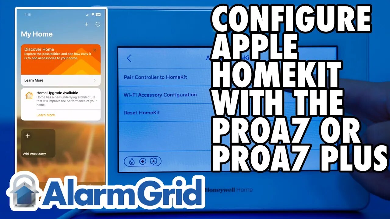 PROA7 or PROA7PLUS: Configuring Apple HomeKit