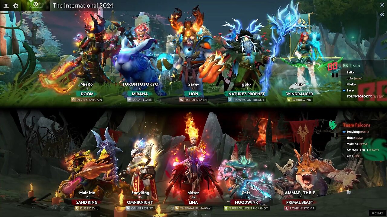 DOTA 2 - THE INTERNATIONAL 2024 - BB TEAM VS TEAM FALCONS - LOWER BRACKET ROUND