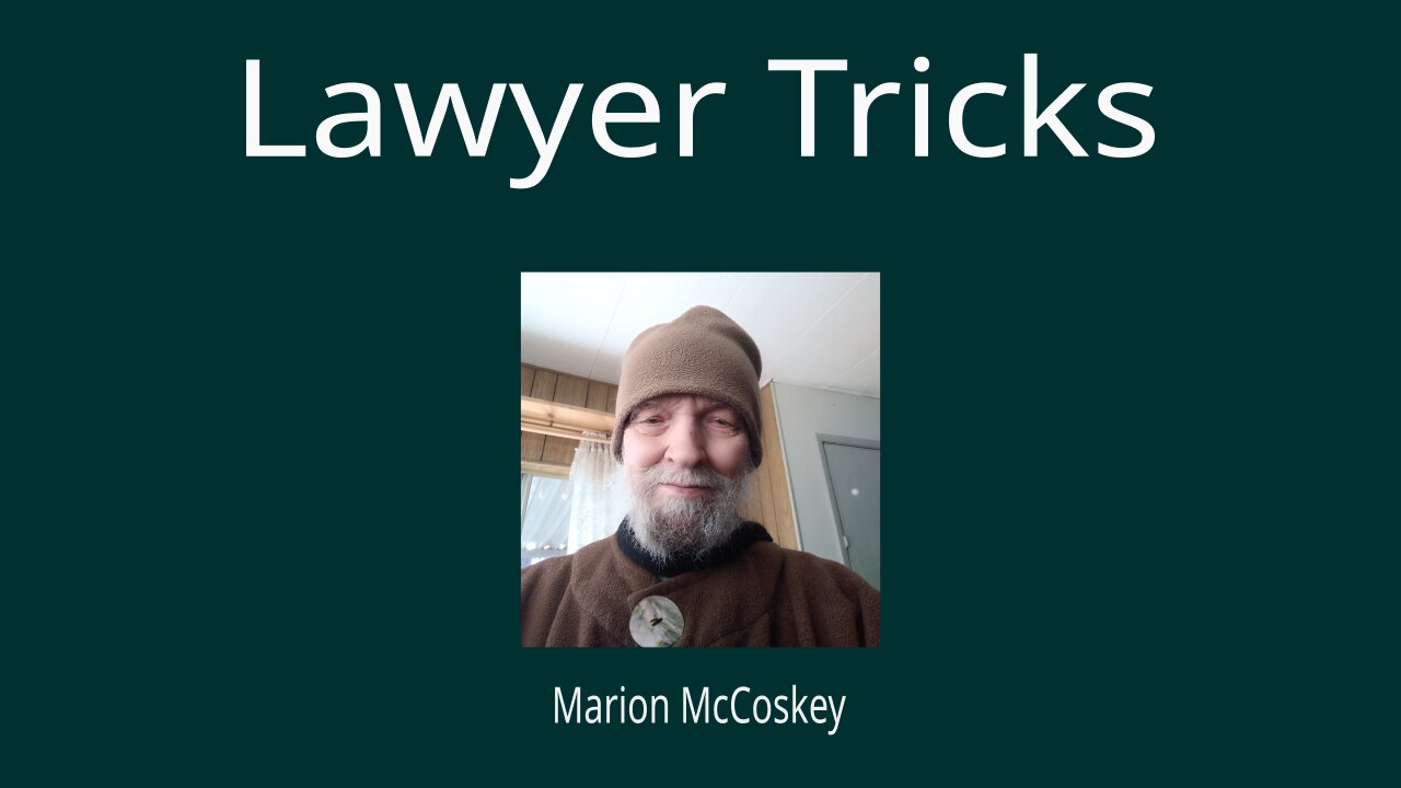 Lawyer Tricks Narration